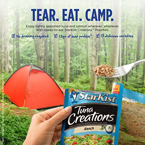Starkist Tuna Creations, Variety Pack, 4 - 2.6 Oz Pouch Total 1