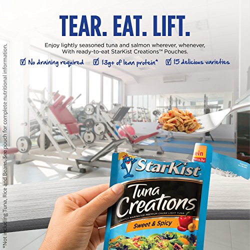 Starkist Tuna Creations, Variety Pack, 4 - 2.6 Oz Pouch Total 1
