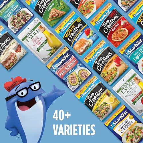 StarKist Tuna Creations, Whole Grain Dijon Mustard Tuna Salad, 3...