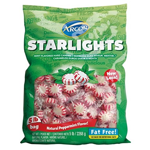 Starlights Mints, 5 Lb Bag