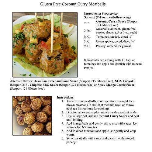 Starport Foods Coconut Curry Sauce - Gluten Free, 1 Gallon Net