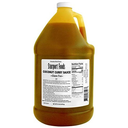 Starport Foods Coconut Curry Sauce - Gluten Free, 1 Gallon Net