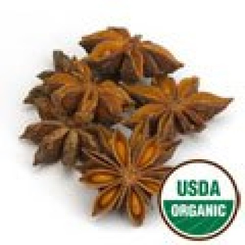 Anise Star Whole Organic - Illicium Verum, 1 Lb,Starwest Botani