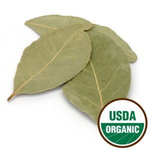 Organic Bay Leaf Whole Pouch 0.25 Oz - Starwest Botanicals