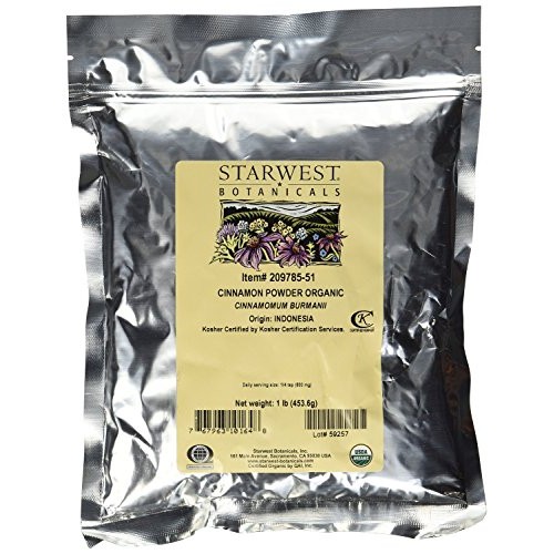 Starwest Botanicals Organic Cinnamon Powder - 1 Pound - Freshly