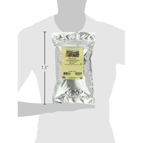 Starwest Botanicals Organic Young Hyson Tea, 1-Pound Bag