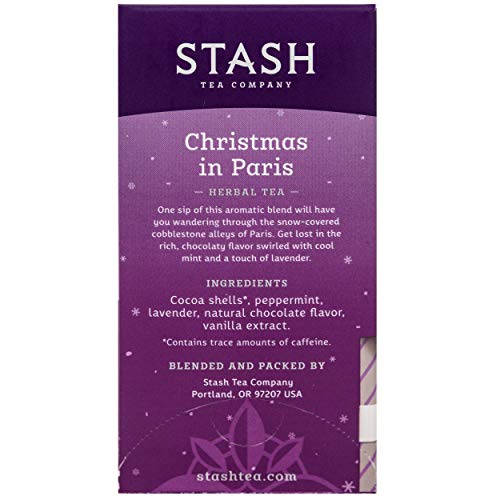 Christmas In Paris Herbal Tea Stash Tea 18 Bag