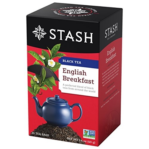 Stash Tea English Breakfast Tea, 20 Count Pack Of 6