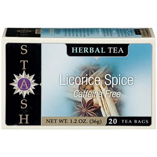 Stash Herbal Tea - Licorice Spice 20 Foil Tea Bags Pack Of 2