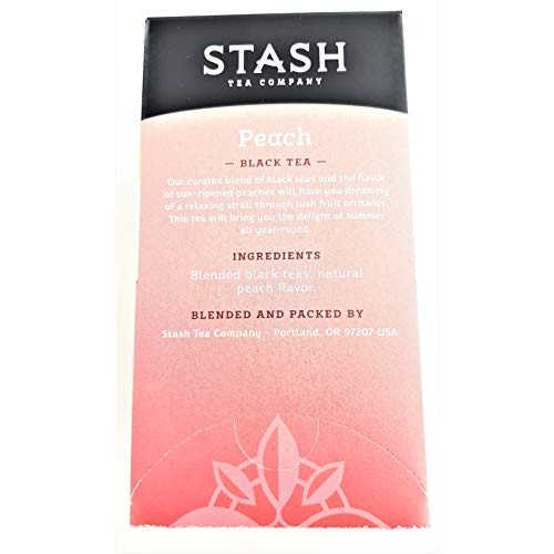 Stash Black Tea Peach Pack of 2