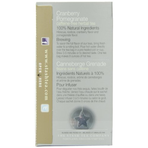 Stash Tea 6-Flavor Assortment Tea, Fall For Autumn, 6 Count