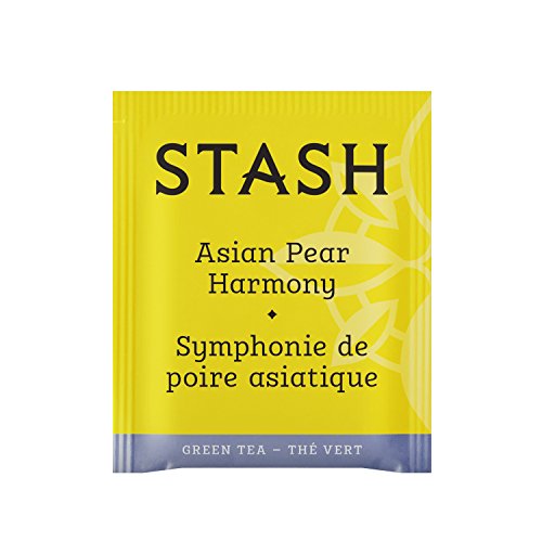 Stash Tea Asian Pear Harmony, 100 Count Teabags In Foil Individu