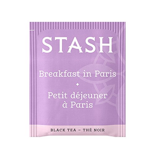 Stash Tea Breakfast in Paris Black Tea, Box of 100 Tea Bags