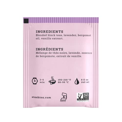 Stash Tea Breakfast in Paris Black Tea, Box of 100 Tea Bags