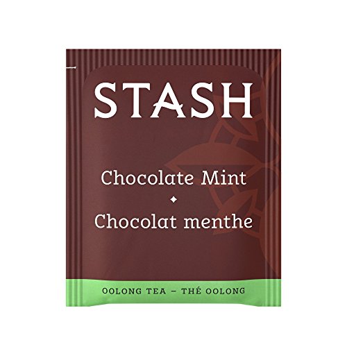 Stash Tea Chocolate Mint Oolong Tea, Box of 100 Tea Bags Packag...