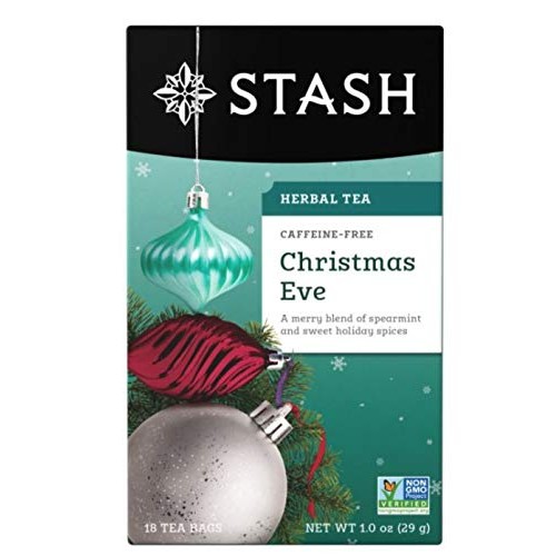Stash Tea Christmas Eve Herbal Tea 18 Count Tea Bags In Foil Pa