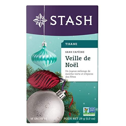Stash Tea Christmas Eve Herbal Tea 18 Count Tea Bags In Foil Pa