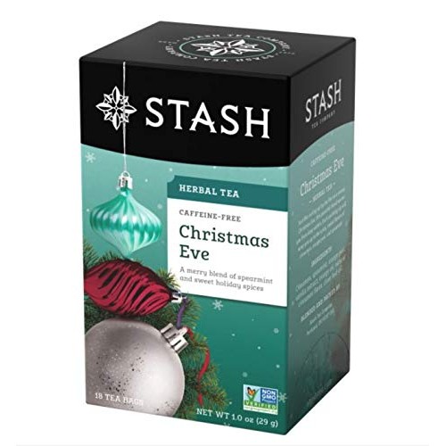 Stash Tea Christmas Eve Herbal Tea 18 Count Tea Bags In Foil Pa