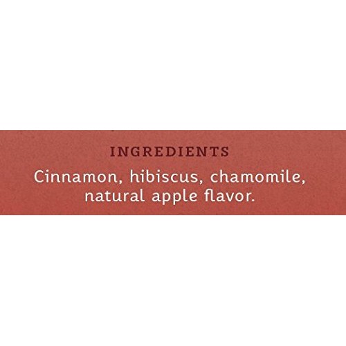 Stash Tea Cinnamon Apple Chamomile Herbal Tea - Naturally Caffei
