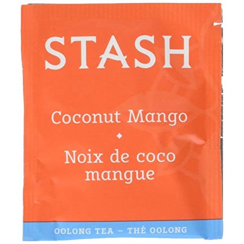 Stash Tea Coconut Mango Oolong Tea, Box of 100 Tea Bags