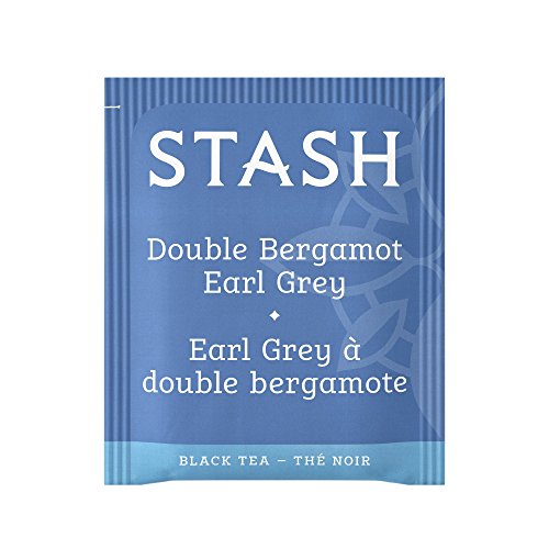 Stash Tea Double Bergamot Earl Grey Black Tea - Caffeinated, Non...
