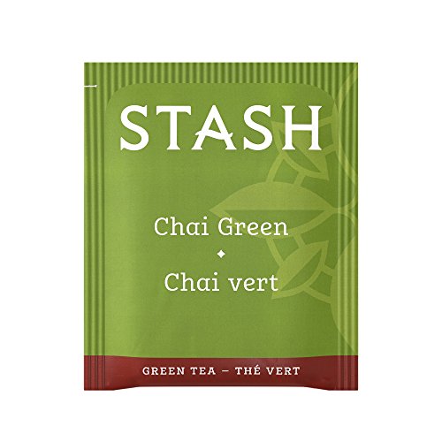 Stash Tea Green Chai Tea, Box of 100 Tea Bags Packaging May Vary