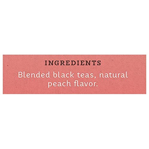 Stash Tea Peach Black Tea, Box of 100 Tea Bags Packaging May Vary