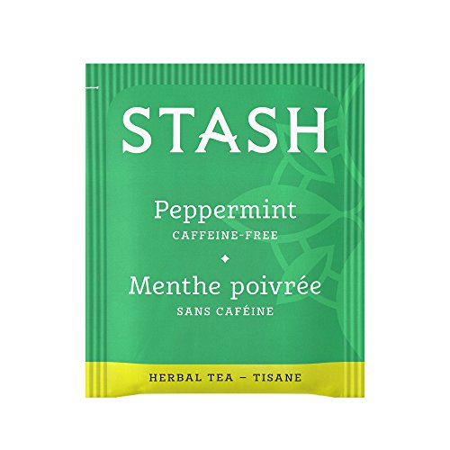 Stash Tea Peppermint Herbal Tea 30 Count Tea Bags In Foil Pack