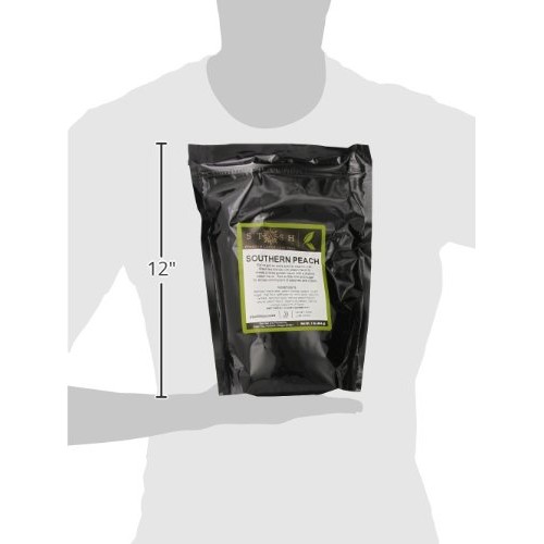 Stash Tea Southern Peach Premium Loose Leaf Black Tea, 16 Ounce