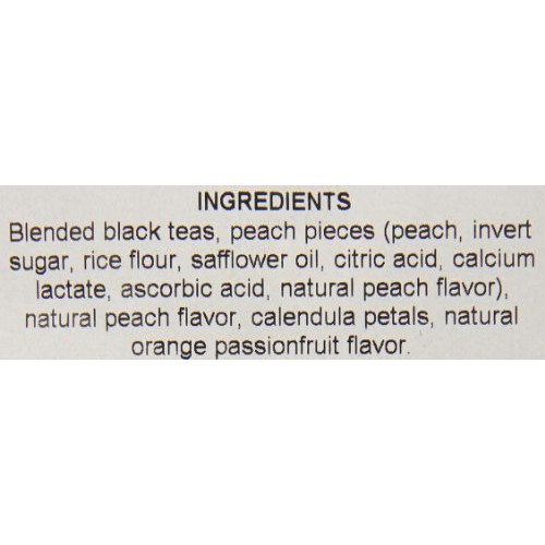 Stash Tea Southern Peach Premium Loose Leaf Black Tea, 16 Ounce