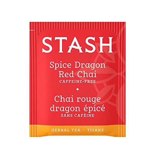 Stash Tea Spice Dragon Red Chai Herbal Tea, Box of 100 Tea Bags ...