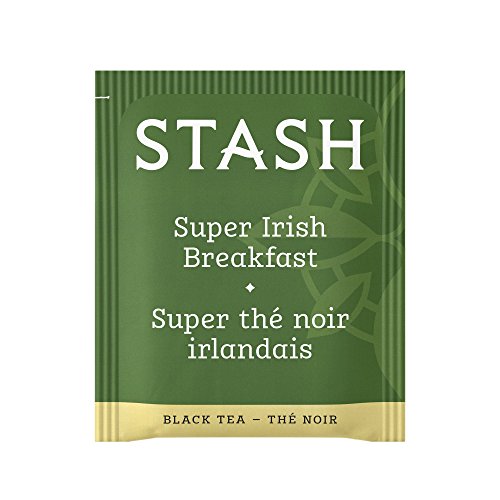 Stash Tea Super Irish Breakfast Black Tea, Box Of 100 Tea Bags