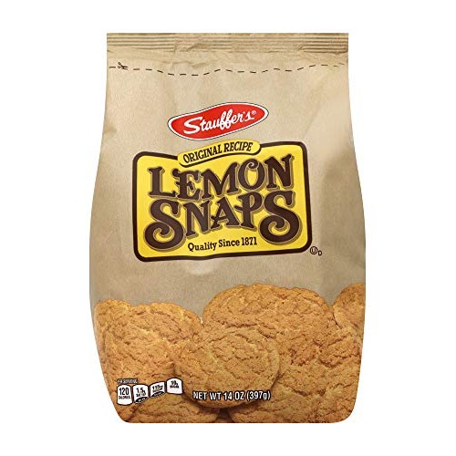 Stauffer Cookie Lemon Snaps Original, 14 Oz