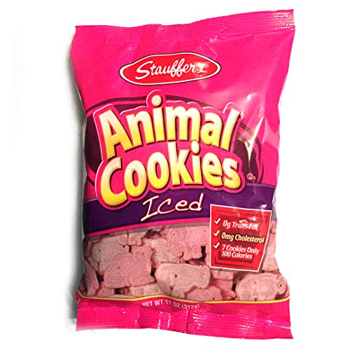 Stauffers Animal Cookies Iced 3 Bags