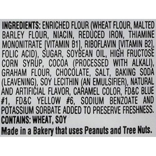 Stauffers Chocolate Animal Crackers 6 Pack, Total Of 87Oz