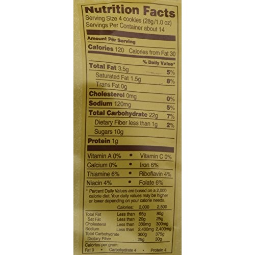 Stauffers Cookie Ginger Snap, Original, 14 Ounce Pack Of 3