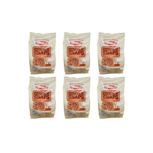 Stauffers Ginger Snaps Cookies 6 Pack, Total Of 84Oz