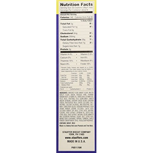 Stauffers, Whales Baked Snack Crackers 7Ozpack Of 3