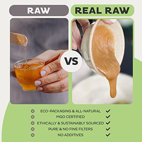 Steens - Raw Manuka Honey MGO 40+, Cold Pressed New Zealand Natu...