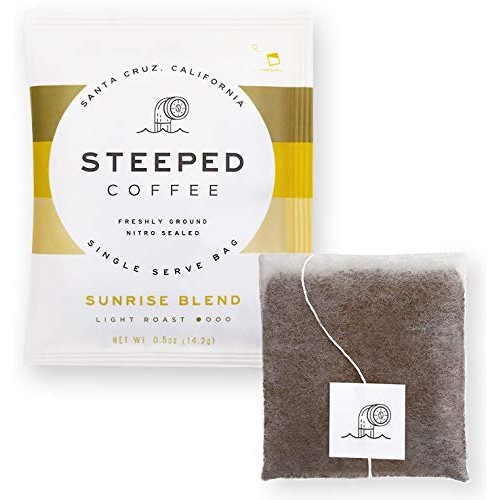 Single Serve Coffee, No Machine Required, Light Roast, High Alti