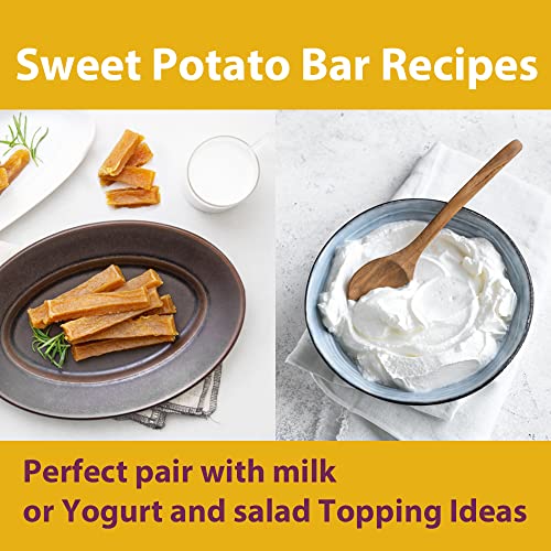 Korean Snacks, Sweet Potato Low-Carb bar 20 Packs Individually W...