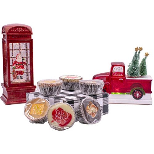 Made In Usa 1 Lb Artisan Creamy Red Velvet Fudge Cups Pack Of 4