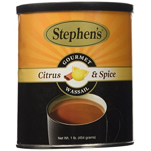 Stephens Gourmet Wassail, Citrus And Spice, 16-Ounce Can Pack