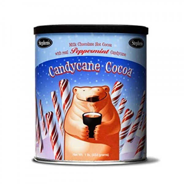 Stephens Gourmet Hot Cocoa, 16-Ounce Cans Candy Cane, Pack - 3