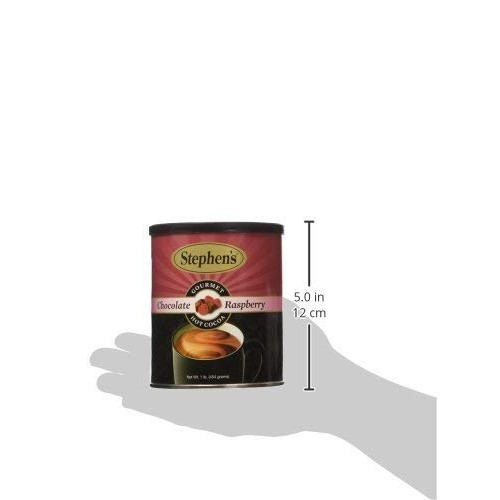 Stephens Gourmet Hot Cocoa, 16-Ounce Cans Chocolate Raspberry,