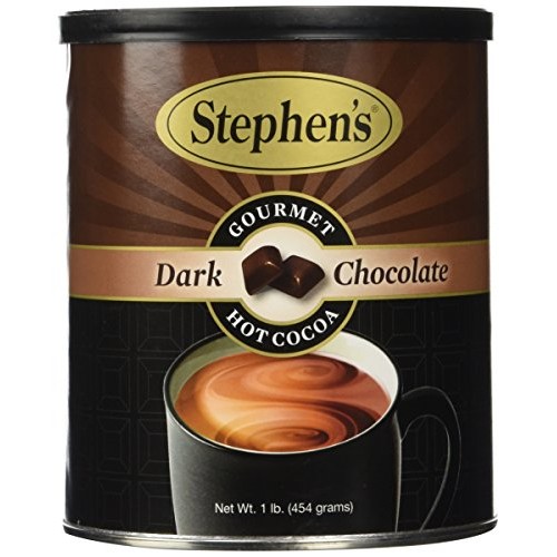 Stephens Gourmet Hot Cocoa, 16-Ounce Cans Dark Chocolate, Pack