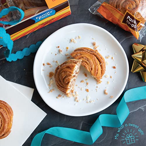 Cinnamon Buns Breakfast Pastry | 24 Cookies Individually Wrapped