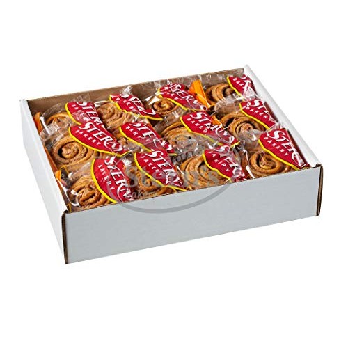 Cinnamon Buns Breakfast Pastry | 24 Cookies Individually Wrapped
