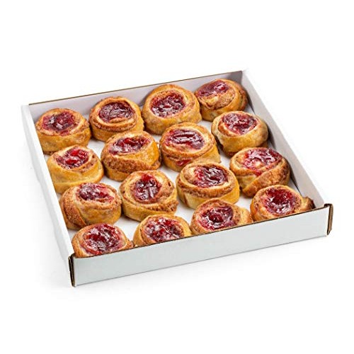 Fruit Danishes | Mini Cinnamon Buns Topped With Apple, Cherry Or