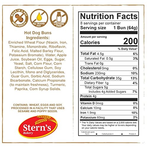 Hot Dog Buns & Hamburger Buns Combo Package, All-Time American C...